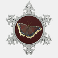 Mourning Cloak ~ Pewter ornament