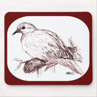 Mourning Dove Baby Mouse Pad