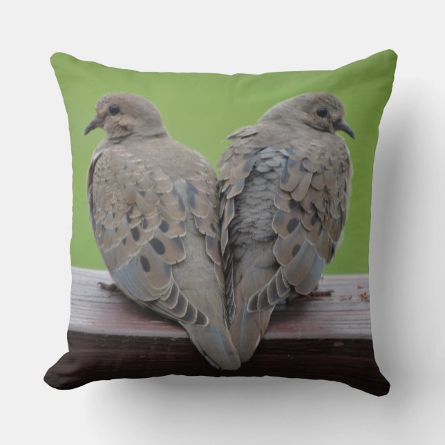 Mourning Doves Cushion (Front)