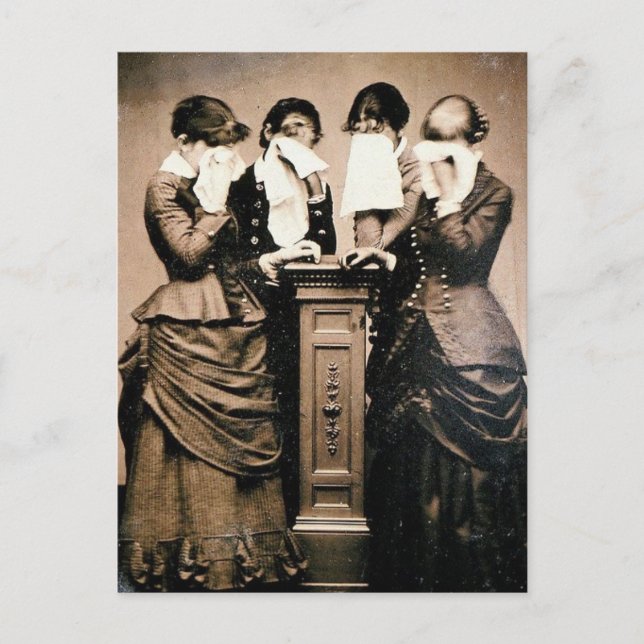 Mourning Victorians Postcard (Front)