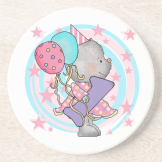 Mouse 1st Birthday T-shirts and Gifts Coaster