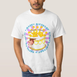 mouse 29 Year Old birthday custom t-shirts