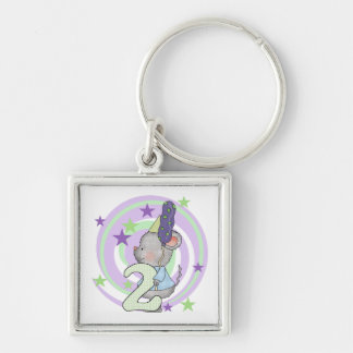 Mouse 2nd Birthday T shirts and Gifts Key Ring