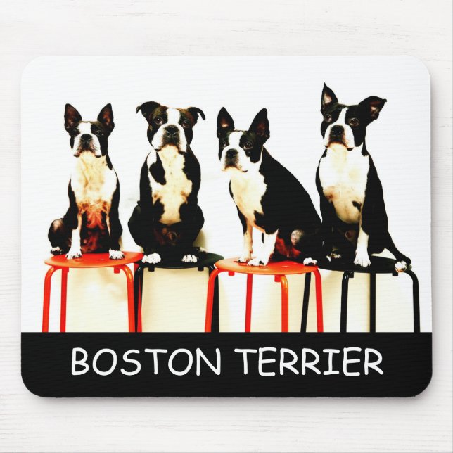 mouse (3), BOSTON TERRIER Pad (Front)