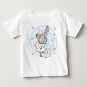 Mouse 3rd Birthday T-shirts and Gifts