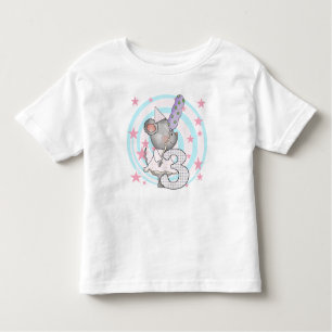 Mouse 3rd Birthday T-shirts and Gifts