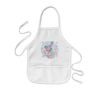 Mouse 3rd Birthday T-shirts and Gifts Kids Apron