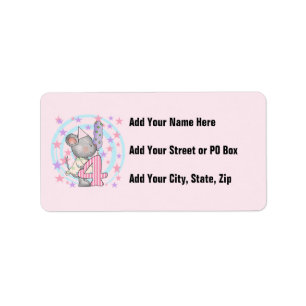 Mouse 4th birthday T-shirts and Gifts Label