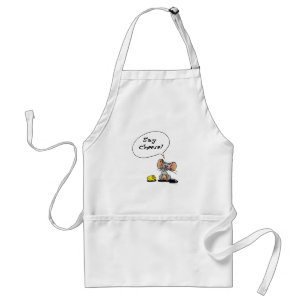 Mouse and cheese apron