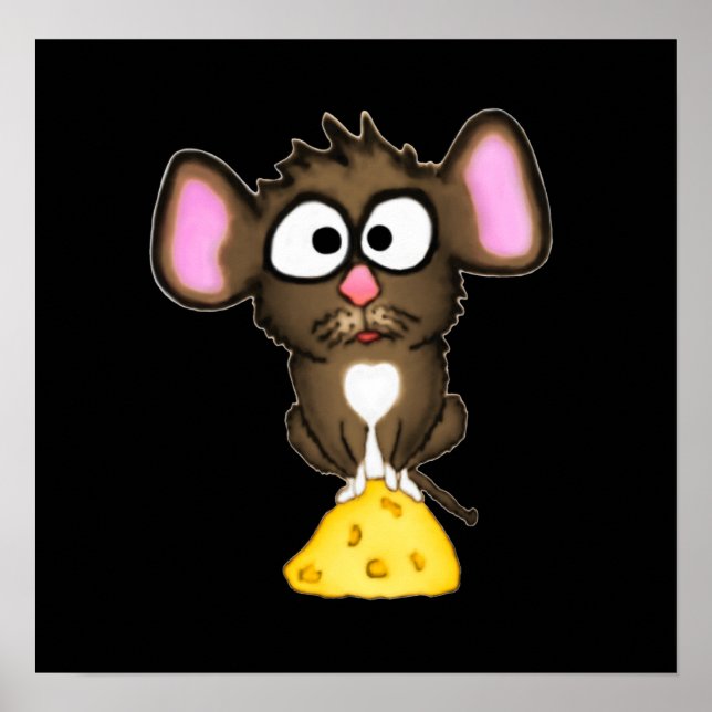 Mouse and Cheese Poster (Front)