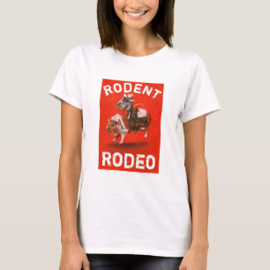 Mouse And Guinea Pig Rodeo Women's T-shirt
