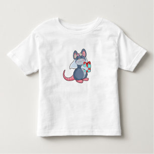 Mouse as Bride with Veil & Gift.PNG Toddler T-Shirt