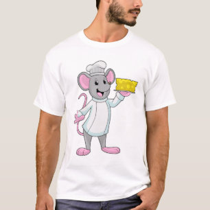 Mouse as Cook with Cheese T-Shirt