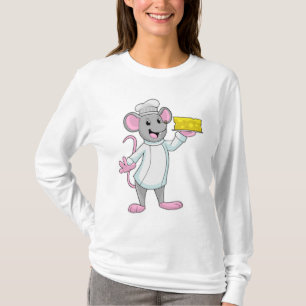 Mouse as Cook with Cheese T-Shirt