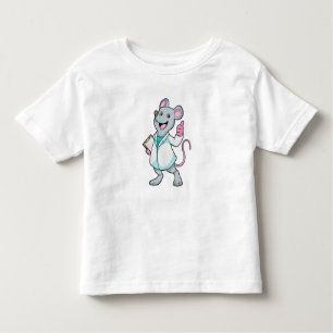 Mouse as Doctor with Doctor's coat Toddler T-Shirt