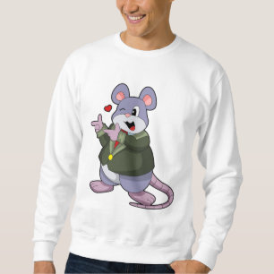 Mouse as Groom with Suit Sweatshirt
