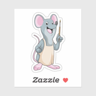Mouse as Painter with Paint brush