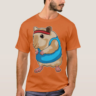 Mouse as Runner with Head T-Shirt