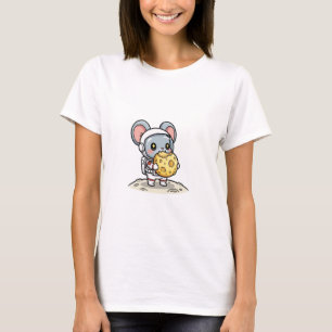 Mouse Astronaut Snack T-Shirt