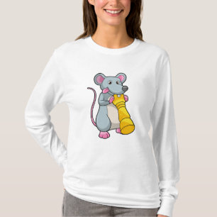Mouse at Chess with Chess piece Pawn T-Shirt