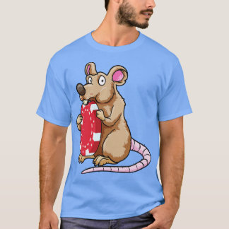 Mouse at with chips T-Shirt