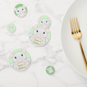 Mouse Baby Shower Confetti