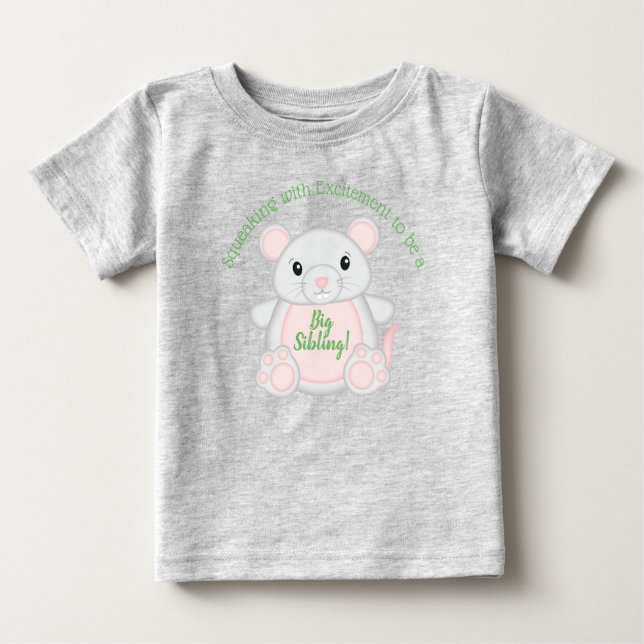 Mouse Baby Shower T-Shirt (Front)