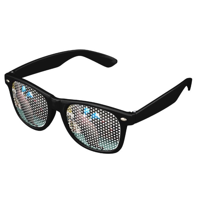 Mouse Beats Hippo KO Retro Sunglasses (Angled)