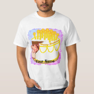 Mouse Birthday Cake birthday  custom t-shirts
