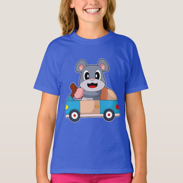 Mouse Car T-Shirt (Front)