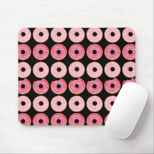 Mouse Carpet Donuts Pink Mouse Carpet Black Pad