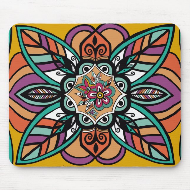 Mouse Carpets Mouse Pad (Front)