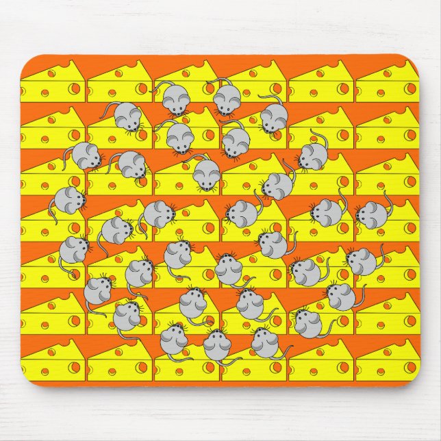 Mouse Chaos Mouse Pad (Front)