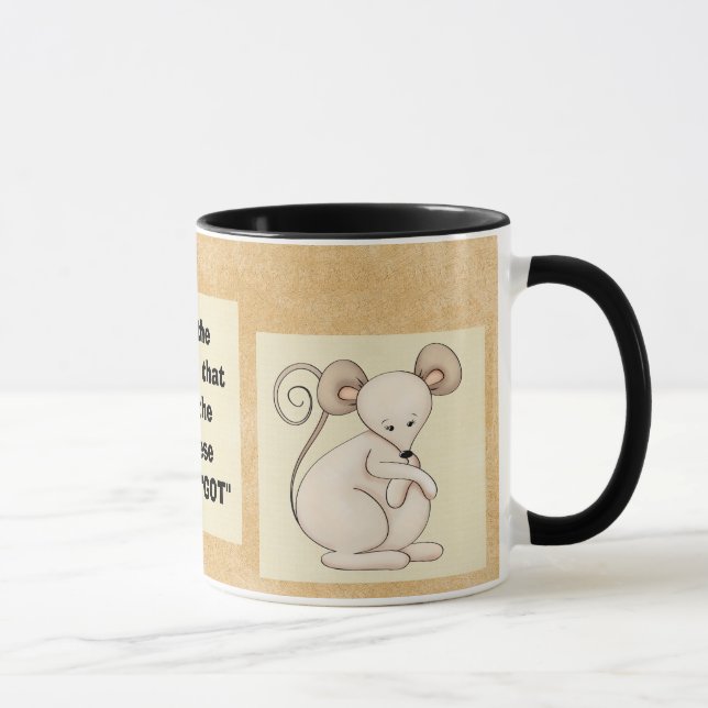 Mouse Cheese mug (Right)