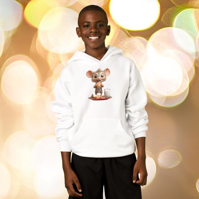 Mouse Christmas Boy's Hoodie (Creator Uploaded)