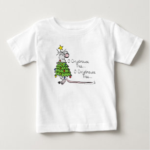 Mouse Christmas Funny Kids Baby T-Shirt