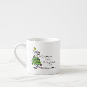 Mouse Christmas Funny Kids Espresso Cup