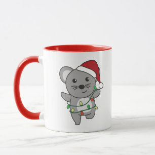Mouse Christmas Winter Animals Holiday Mice Mug
