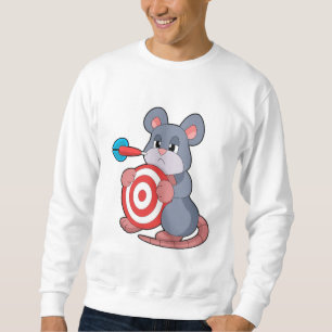 Mouse Darts Dart Dartboard Sweatshirt
