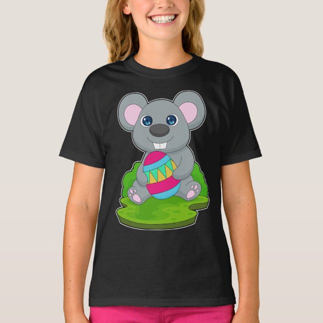 Mouse Easter Easter egg T-Shirt (Front)