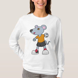 Mouse Handball player Handball T-Shirt