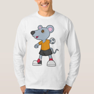 Mouse Handball player Handball T-Shirt