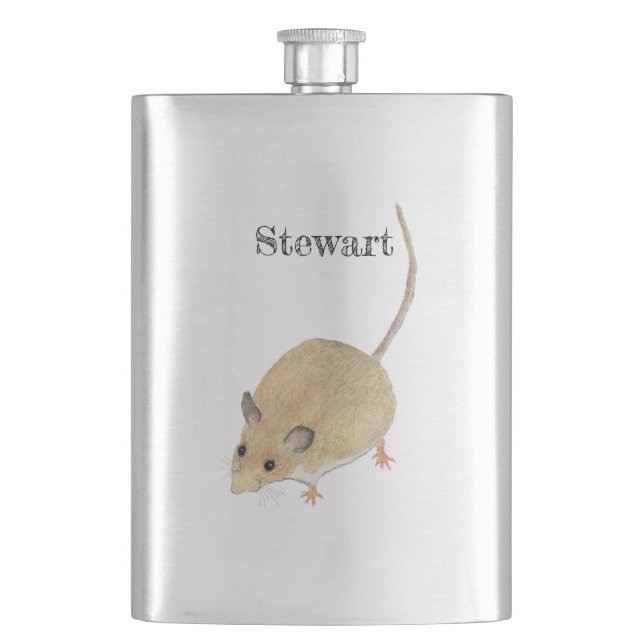 Mouse Hip Flask (Front)