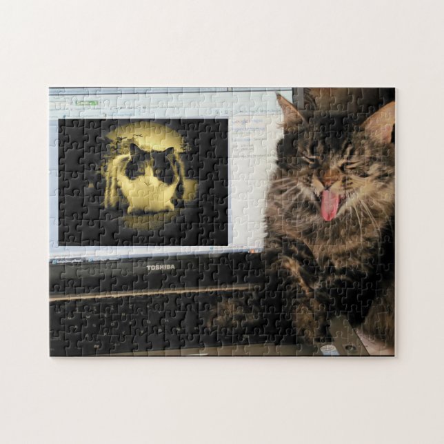 Mouse Hole Spy Cam Jigsaw Puzzle (Horizontal)