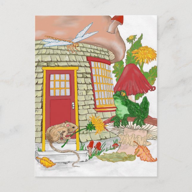Mouse House Postcard (Front)