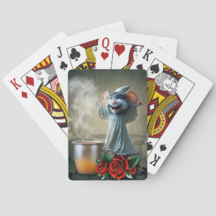 Mouse in a Nightgown: The Night of Crazy Tunes. Playing Cards