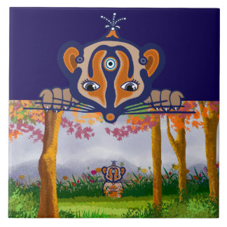 Mouse in the field tile