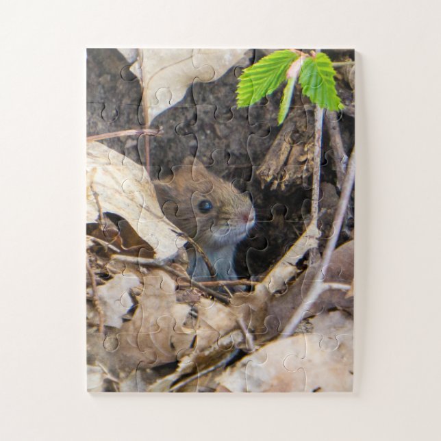 Mouse in the house jigsaw puzzle (Vertical)
