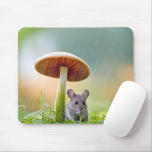 Mouse In The Rain Pad