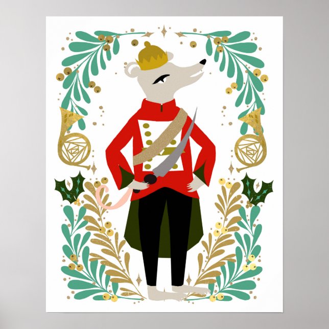 Mouse King Nutcracker Christmas Character Poster (Front)